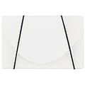 JAM Paper® Plastic Business Card Holder Case, White Solid, Sold Individually (91632023)