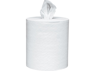 Scott Essential Recycled Centerpull Paper Towels, 1-ply, 700 Sheets/Roll, 6 Rolls/Pack (01032)