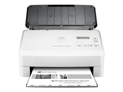 HP ScanJet Enterprise Flow 7000 S3 Desktop Scanner, White/Black