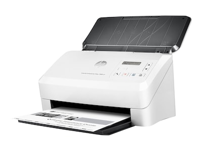 HP ScanJet Enterprise Flow 7000 S3 Desktop Scanner, White/Black