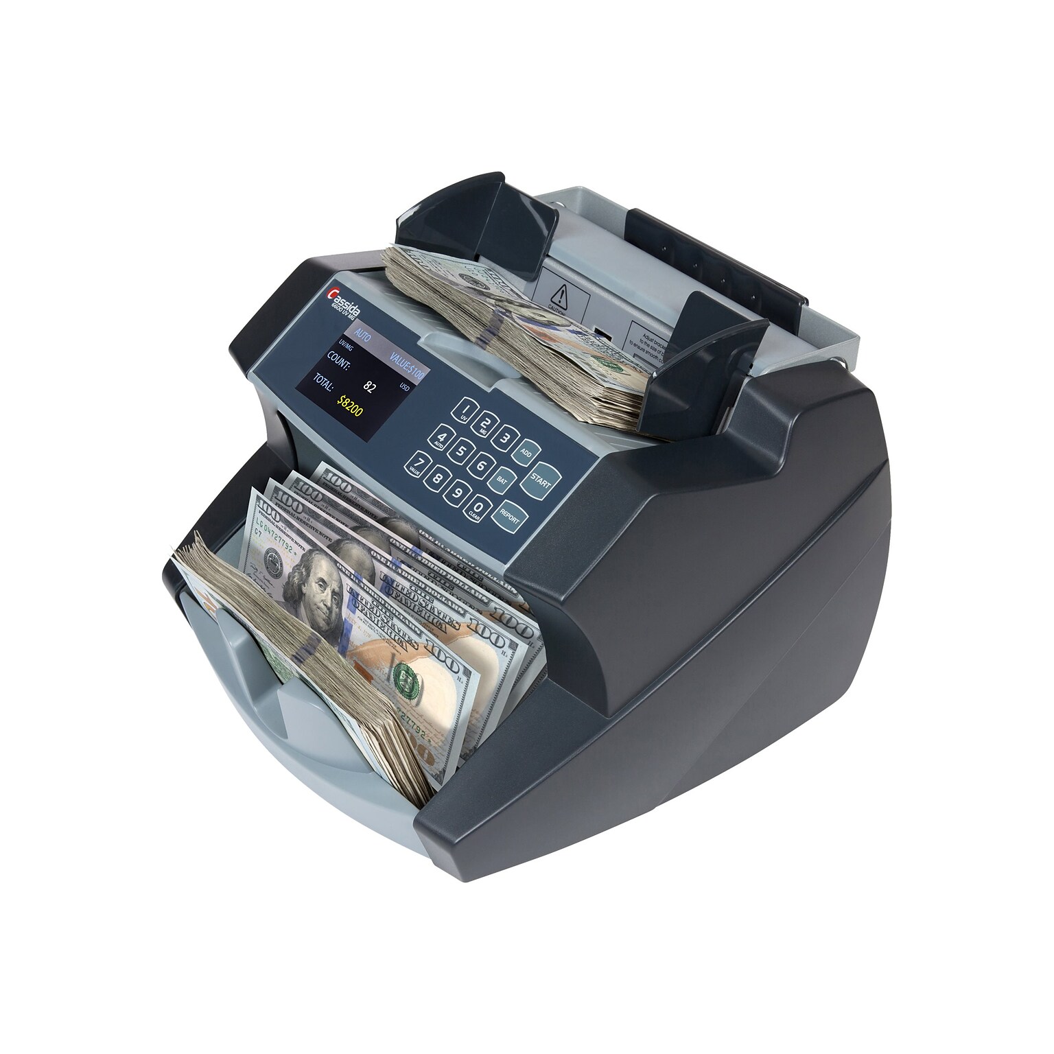 Cassida 6600 Series Bill Counter, 1 Compartment (6600UV/MG)