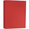 JAM Paper® Matte Cardstock, 8.5 x 11, 130lb Red, 25/pack