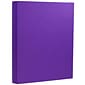 JAM Paper® Matte Cardstock, 8.5" x 11", 130lb Electric Violet, 25/pack