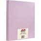 JAM Paper® Matte Cardstock, 8.5" x 11", 130lb Light Purple, 25/pack