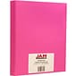 JAM Paper Extra Heavyweight 130 lb. Cardstock Paper, 8.5" x 11", Magenta Pink, 25 Sheets/Pack (296331630)