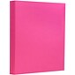 JAM Paper Extra Heavyweight 130 lb. Cardstock Paper, 8.5" x 11", Magenta Pink, 25 Sheets/Pack (296331630)