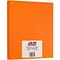 JAM Paper® Matte Cardstock, 8.5 x 11, 130lb Mandarin Orange, 25/pack