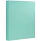 JAM Paper® Matte Cardstock, 8.5" x 11", 130lb Turquoise, 25/pack