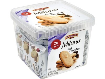 Pepperidge Farm Milano Dark Chocolate Cookies, 0.75 oz., 20/Pack (220-00088)