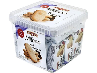 Pepperidge Farm Milano Dark Chocolate Cookies, 0.75 oz., 20/Pack (220-00088)