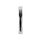 Dixie Individually Wrapped Plastic Fork, Heavy-Weight, Black, 1000/Carton (FH53C7)