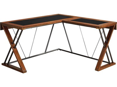 Whalen Astoria 56 Desk Brown Atld56 Quill Com