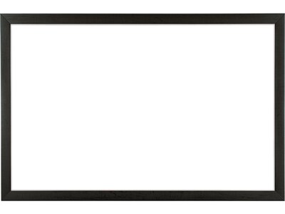 U Brands Steel Dry-Erase Whiteboard, Wood Frame, 2 x 3 (311U00-01)