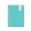 Poppin Medium Pocket Notebook, 6 x 8.5, College Ruled, 80 Sheets, Aqua (101351)