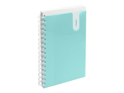 Poppin Pocket Notebook, 6 x 8.5, College Ruled, 80 Sheets, Blue (101351)