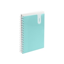 Poppin Pocket Notebook, 6 x 8.5, College Ruled, 80 Sheets, Blue (101351)