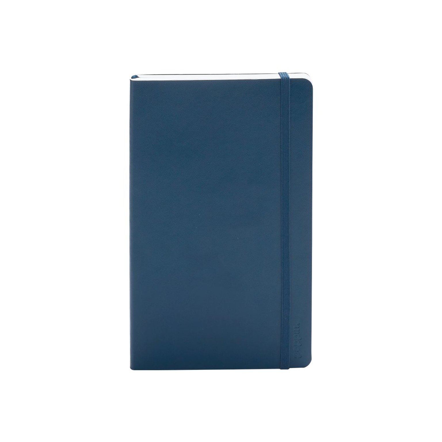 Poppin Professional Notebooks, 5 x 8.25, College Ruled, 96 Sheets, Blue (100358)