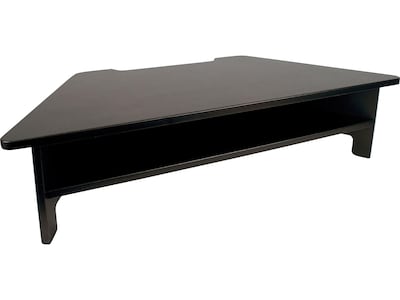 Victor Technology High Rise Monitor Stand, Black (DC050)