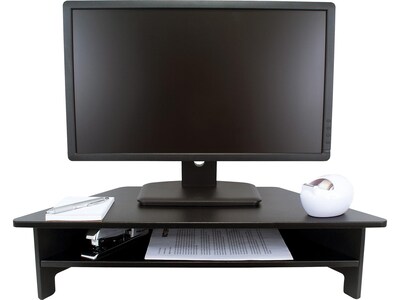 Victor Technology High Rise Monitor Stand, Black (DC050)