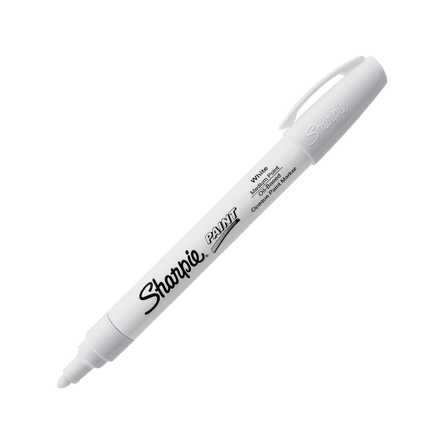 Sharpie Oil-Based Paint Marker, Medium Tip, White (35558)