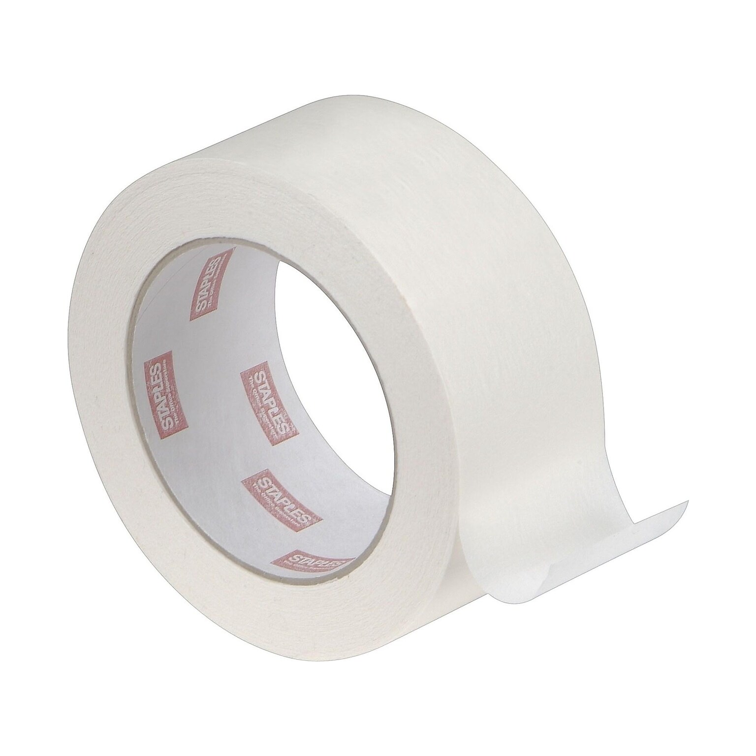 Staples Masking Tape, 1.89 x 60 yds., Natural, 2/Pack (468405-CC)