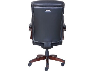 La-Z-Boy Bradley Bonded Leather Executive Chair, Black (46089-CC)