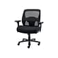 Quill Brand® Driscott Mesh Back Fabric Managers Big & Tall Chair, Black (28354)