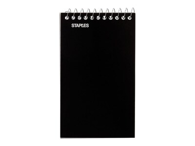 Staples Memo Pads, 3 x 5, College Ruled, Assorted Colors, 75 Sheets/Pad, 240 Pads/Pack (TR11491CT)