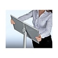 Azar Sign Holder, 11 x 17, Silver Metal (300237-SLV)