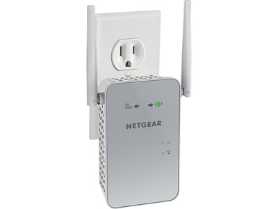 NETGEAR AC1200 Dual Band Gigabit WiFi Range Extender (EX6150)
