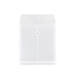 JAM Paper Poly Envelope Button & String Tie Closure, 1" Expansion, Letter Size, Clear, 12/Pack (118B1CL)