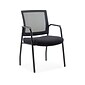 Quill Brand® Dedham Mesh Back Fabric Guest Chair, Black (51479-CC)
