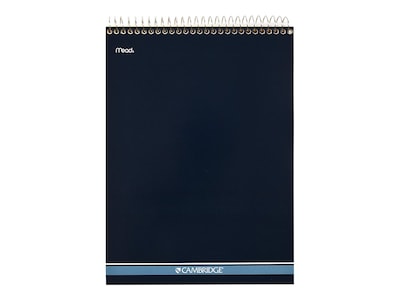 Cambridge Steno Book, 8.5 x 11, Wide Ruled, 70 Sheets, Blue (59880)