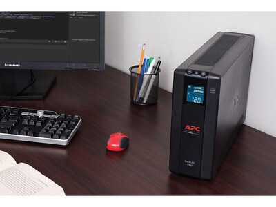 APC Back UPS Pro 1350VA 10-Outlet Battery Backup and Surge Protector, Black (BX1350M)