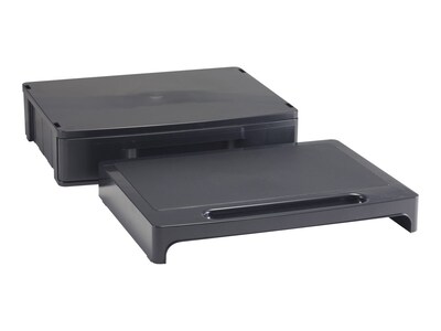 Officemate 2200 Monitor Stand, Black (22502)