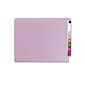 Smead End-Tab File Folders, Shelf-Master Reinforced Straight-Cut Tab, Letter Size, Lavender, 100/Box (25410)