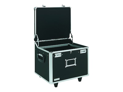 Vaultz Locking Mobile Chest, Letter/Legal Size, Black (VZ01270)