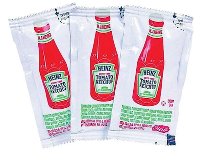 Heinz Tomato Ketchup, 0.25 oz., 1000/Carton (359913/984900)