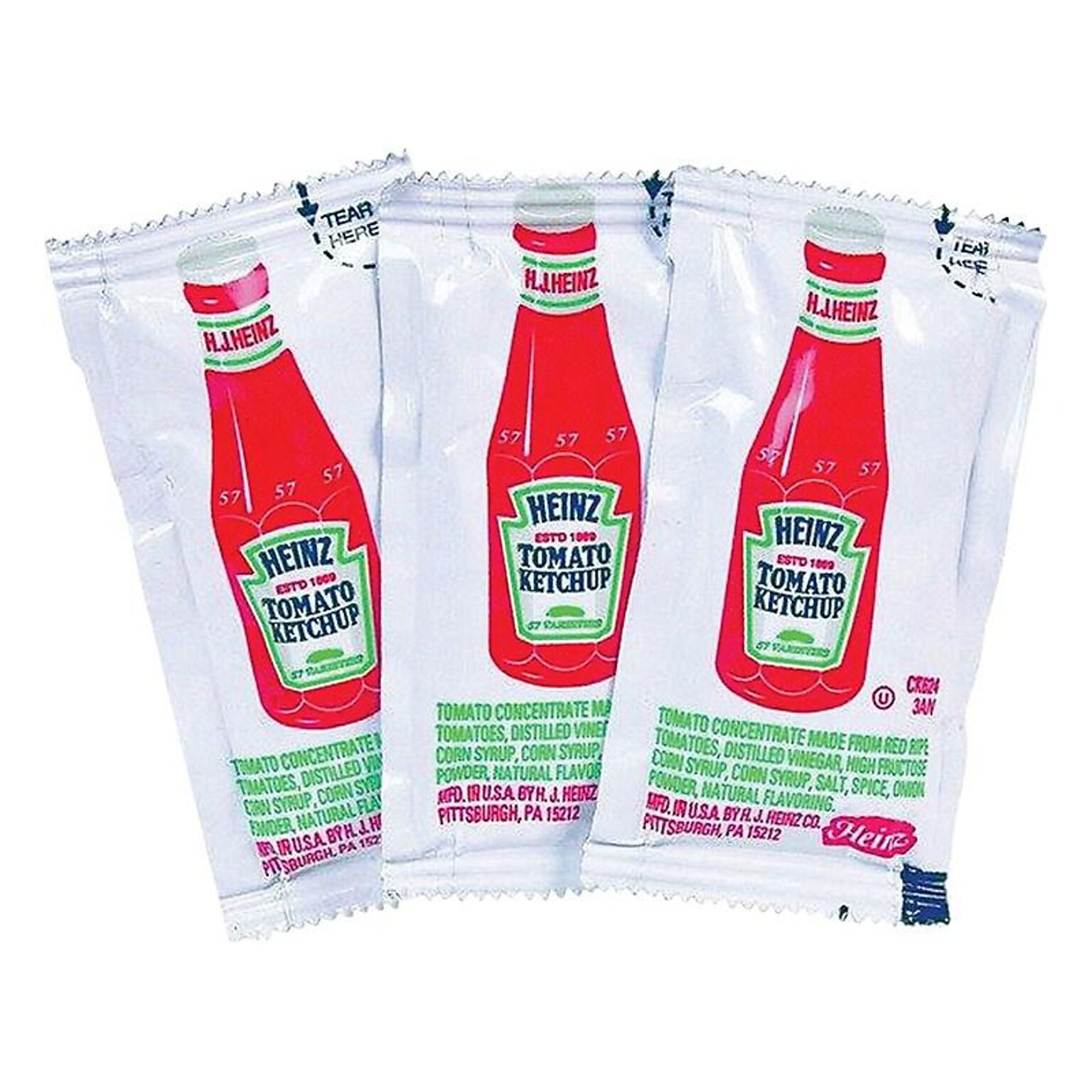 Heinz Tomato Ketchup, 0.25 oz., 1000/Carton (359913/984900)