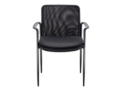 Quill Brand® Roaken Mesh Guest Chair, Black (25087-CC)