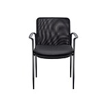 Quill Brand® Roaken Mesh Guest Chair, Black (25087-CC)