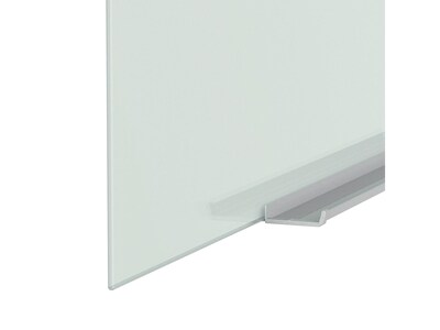 Quartet InvisaMount Glass Dry-Erase Whiteboard, 3.5 x 6 (G7442IMW)