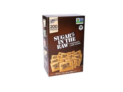 Sugar In The Raw, 200 Packets/Box (SUG50319)