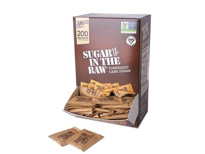 Sugar In The Raw, 200 Packets/Box (SUG50319)