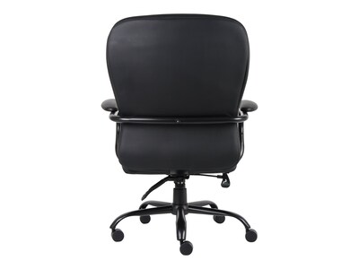Boss Office Products CaressoftPlus Executive Big & Tall Chair, Black (B990-CP)