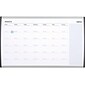 Quartet Arc Magnetic Painted Steel Calendar Whiteboard, Aluminum Frame, 2.5' x 1.5' (ARCCP3018)