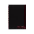 Black N Red Black n Red Professional Notebook, 8.25 x 11.75, Wide Ruled, 70 Sheets, Black (JDK-E