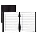 Blueline NotePro 1-Subject Professional Notebooks, 8.5 x 10.75, College Ruled, 150 Sheets, Black (