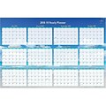 2018-2019 Academic Blue Sky 24H x 36W Wall Calendar, Endless Summer, Blue (BSK-102410-19)