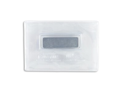 IDville Magnet ID Badge Holder, Clear, 25/Pack (134120531)